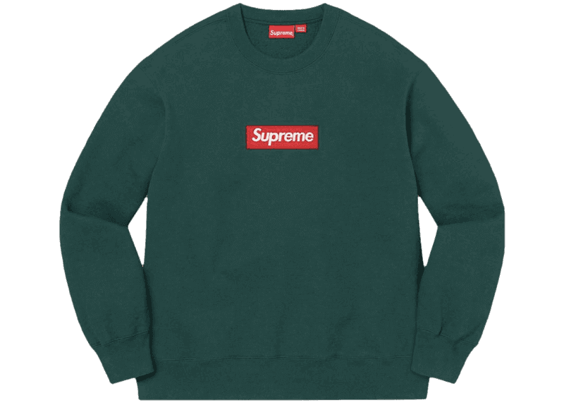 Supreme Box Logo Crewneck Black - APLUG.PL – APLUG PL